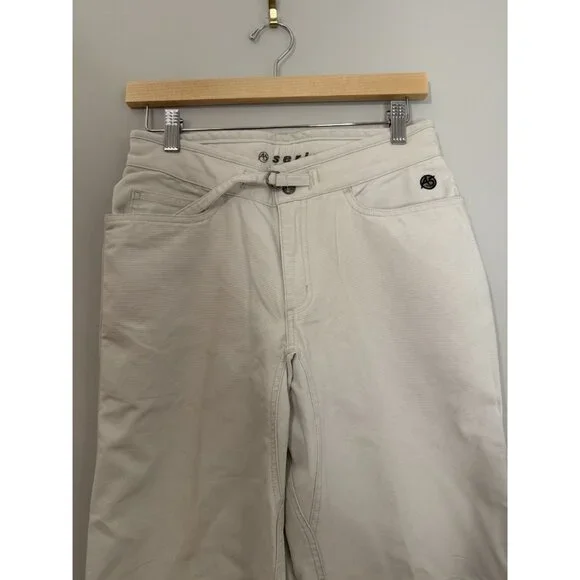 NEW The North Face A5 Series Women's Beige Canvas Outdoor Pants Size US 2 [jb] - Picture 4 of 7